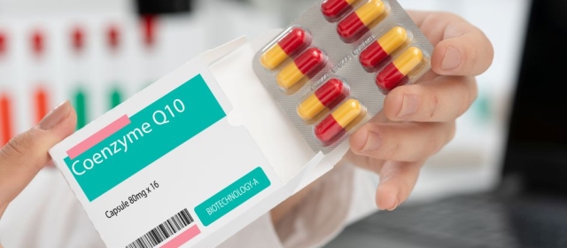 Pack of Coenzyme Q10 supplements